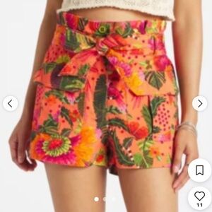 FARM Rio Women's Vibrant Floral Cargo Shorts